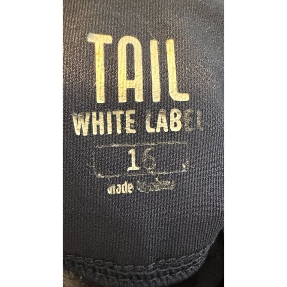 NWT Tail White Label Size 16 Womens Navy Golf UPF 50+ Pull-On Ankle Pants - Picture 2 of 16